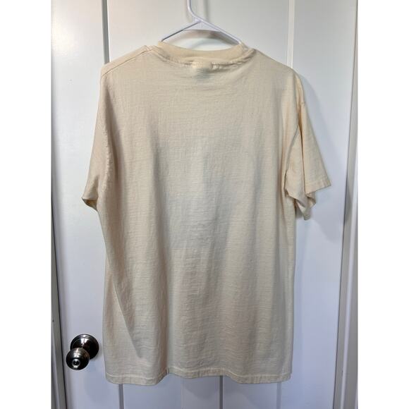 Vintage Hanes Beefy Patriotic Print Patchwork Reversible Shirt Vest Set L/M cat - Picture 9 of 16